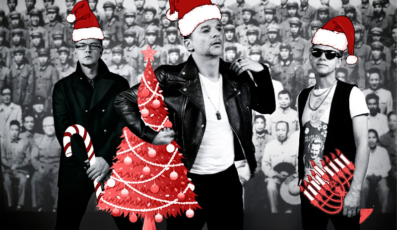 happy holidays from depeche mode